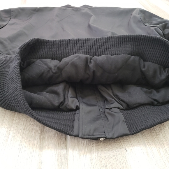 NWT 7 for all mankind black XL jacket rn# 115561 - Picture 6 of 10